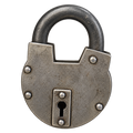 Iron Warded Love Lock
