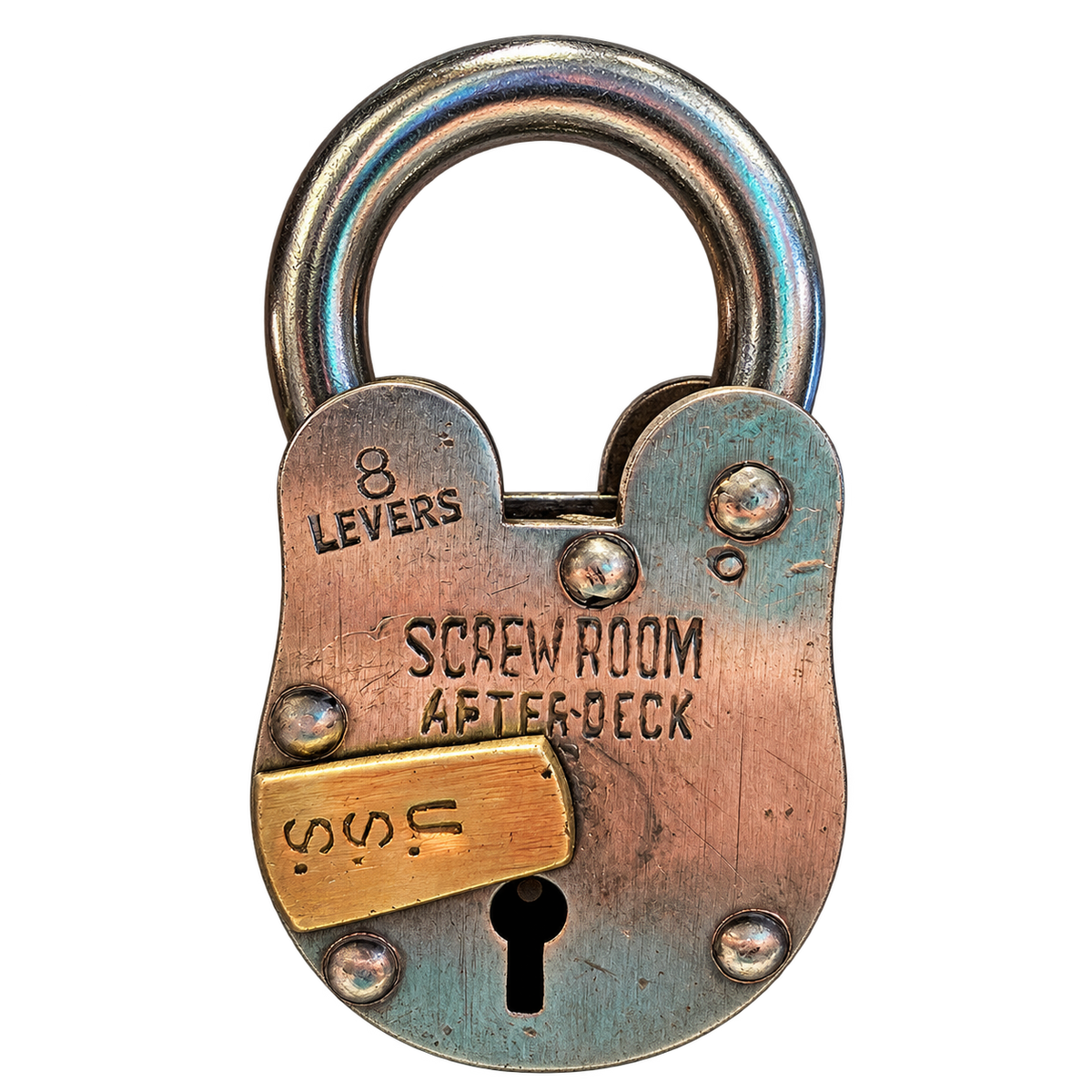 Ship's Lever Love Lock