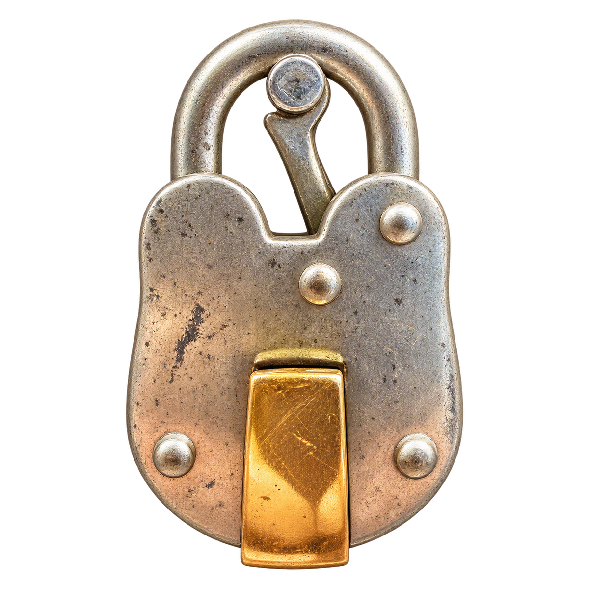 Brass Shutter Love Lock