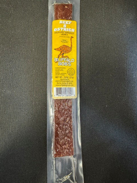 Ostrich Jerky Strip (Hickory Smoked)