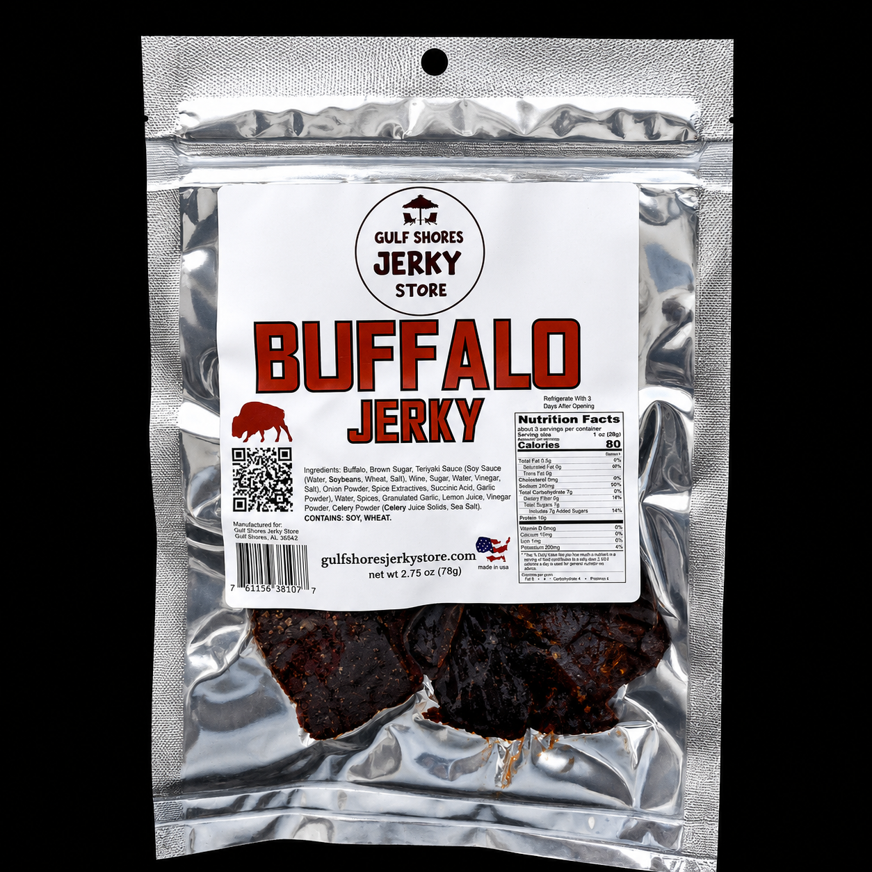 Exotic Buffalo Jerky