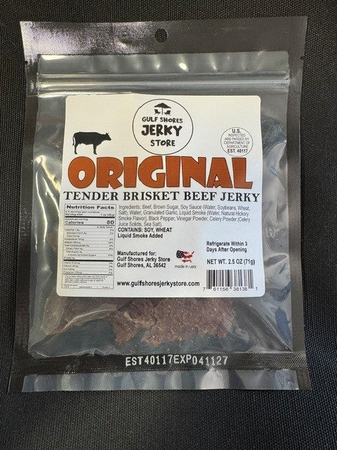 Original Tender Beef Brisket Jerky