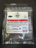 Scorpion Pepper Tender Beef Brisket Jerky