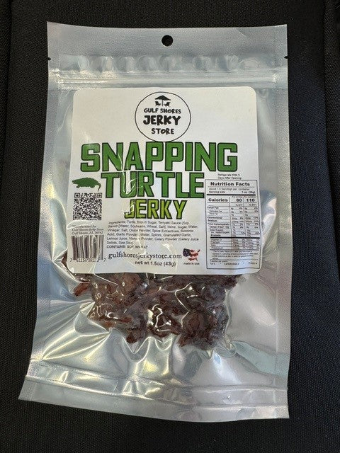 Exotic Snapping Turtle Jerky