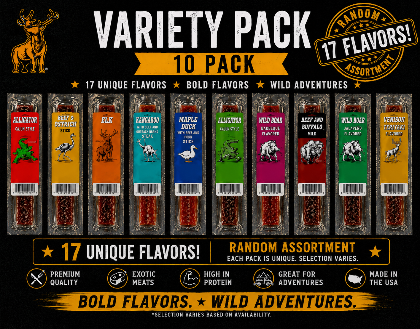 Sticks and strip 10 Pack
