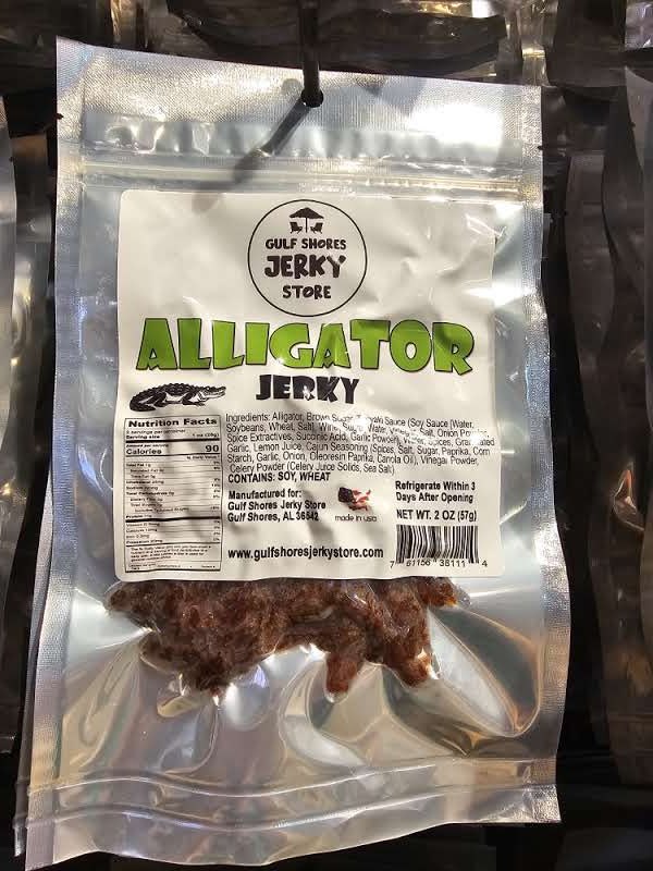 Exotic Alligator Jerky
