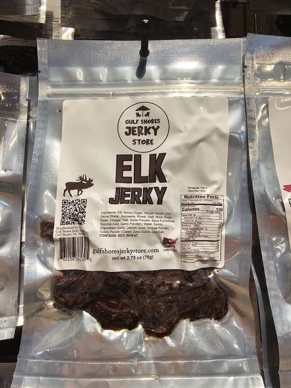 Exotic Elk Jerky