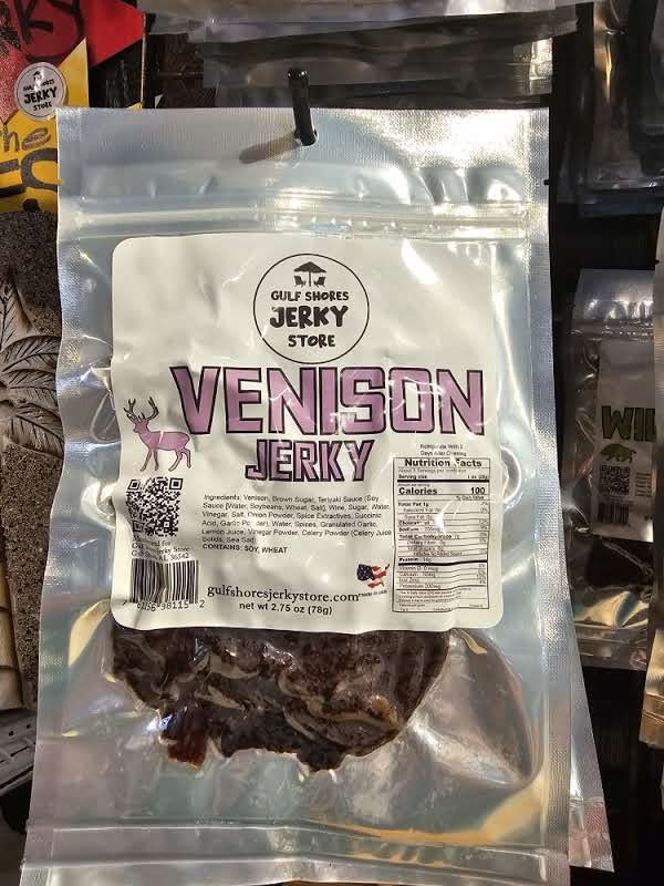 Exotic Venison Jerky