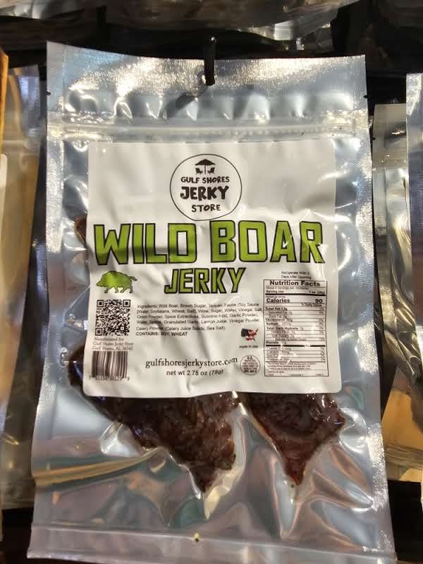 Exotic Wild Boar Jerky
