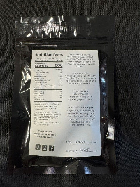 Bangin Beach Smoked Hickory 2.5 OZ