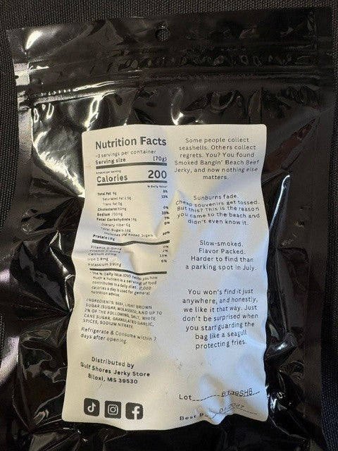 Bangin Beach Smoked Pecan 8OZ