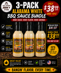 Alabama White sauce 3-Pack Bundle